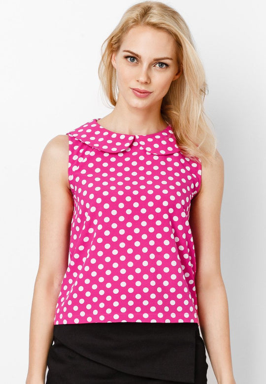 Women Pink Cotton Shirt