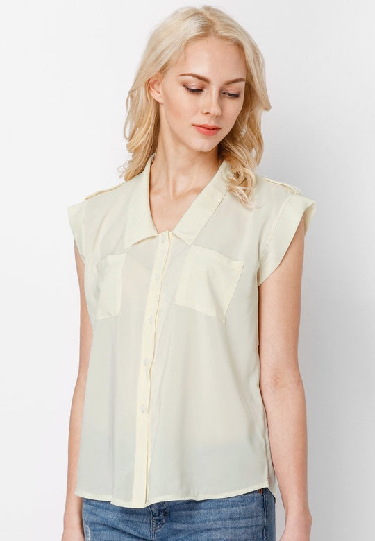 Lightweight Yellow Shirt