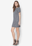 Gray Wrap Slip Dress-Boost Commerce Vertical Product Filter Demo