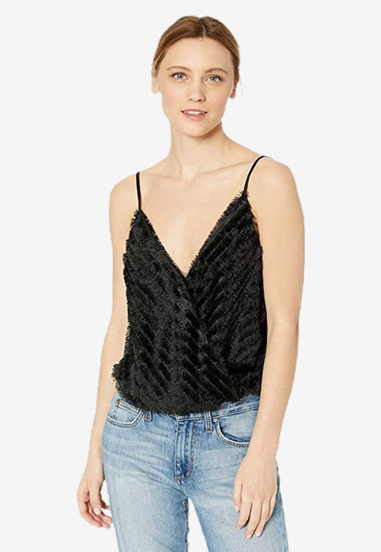 Wrap Front Blouse Bodysuit