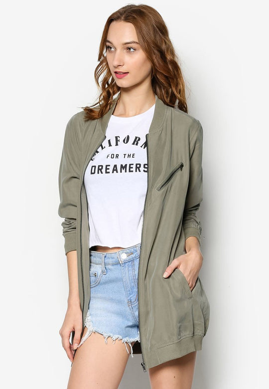 Pure Cotton Mid Jacket