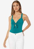 Women_s Knot-Front Bodysuit