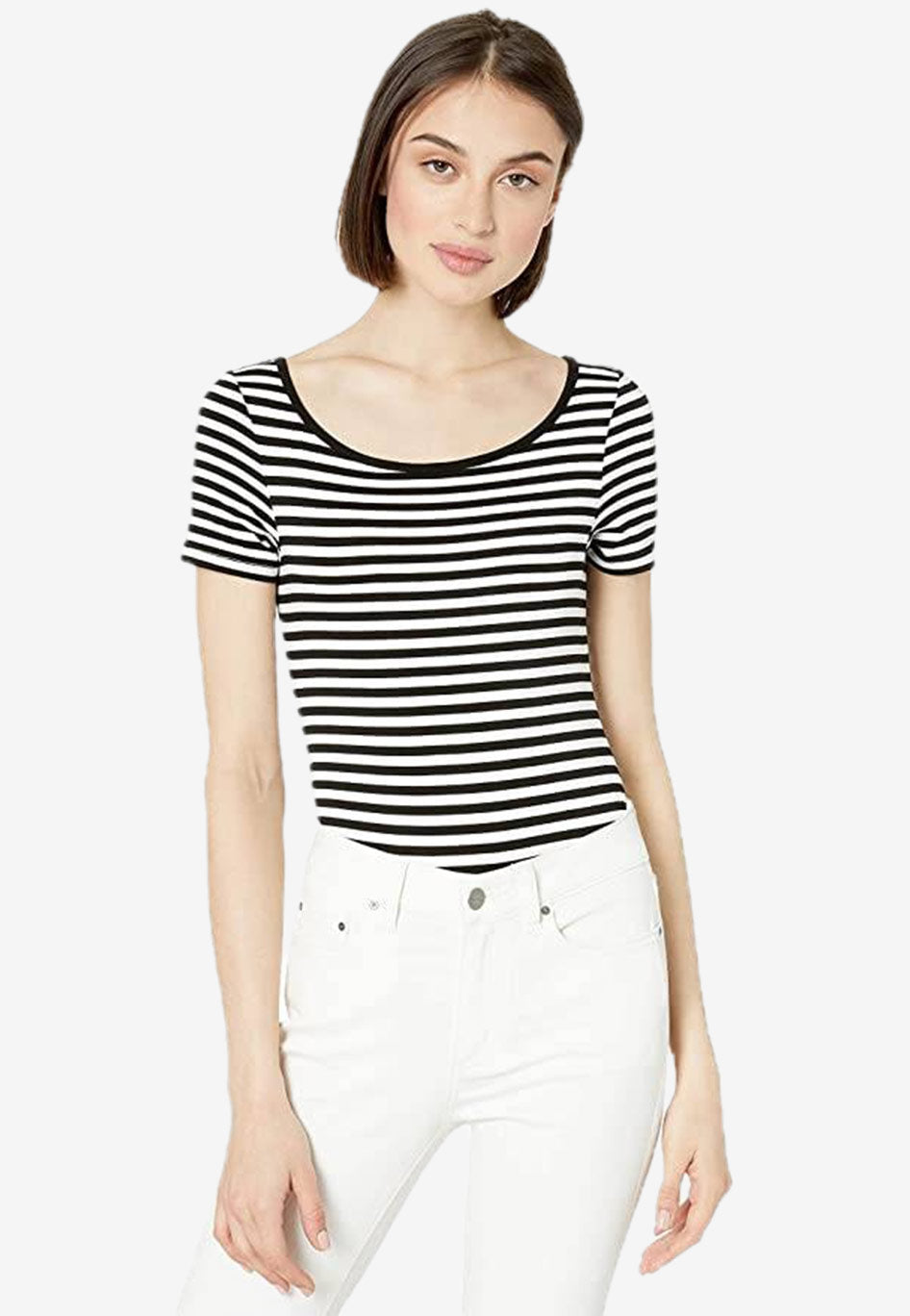 Short Sleeve Scoop Bodysuit
