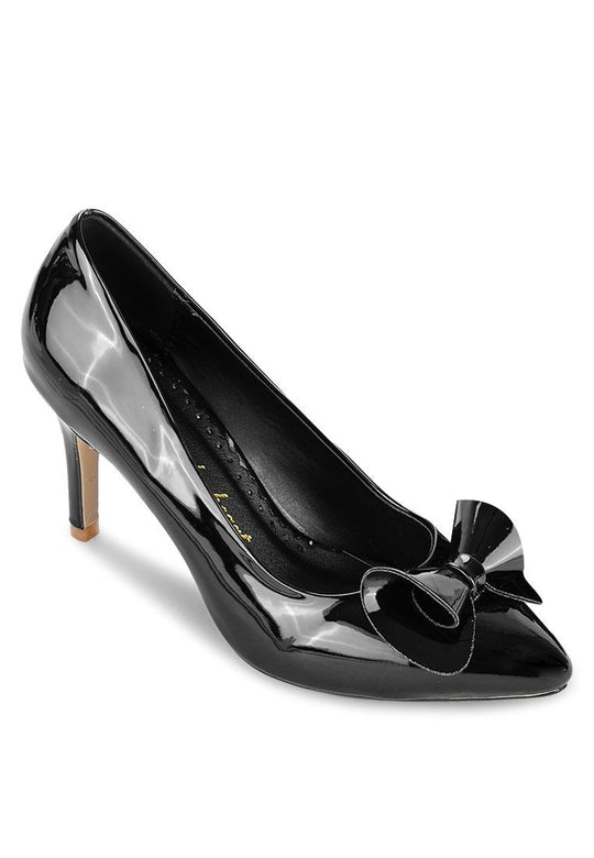 Black Thigh-High Heels