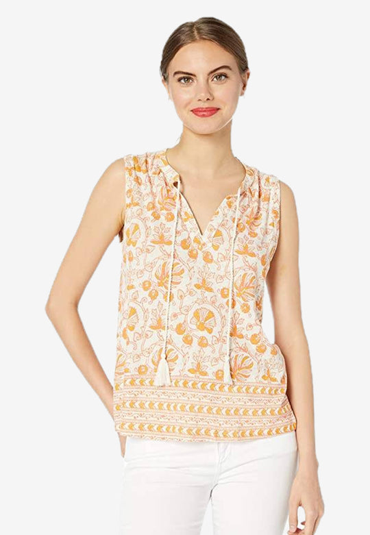 Woodblock Print Tank