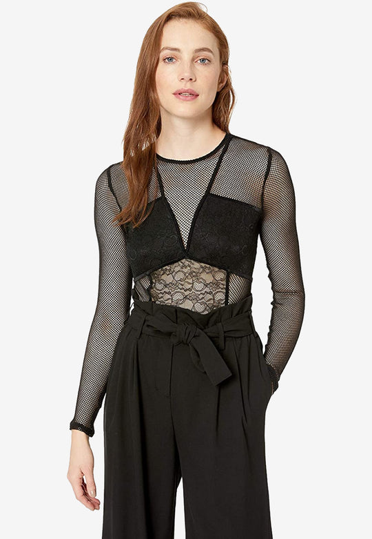 Long Sleeve Cyon LACE Bodysuit