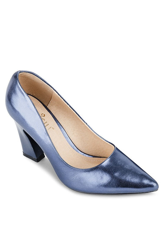 Pure Blue Classic Shoes