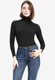 Turtleneck Long Sleeve Black Bodysuit-Boost Commerce Vertical Product Filter Demo
