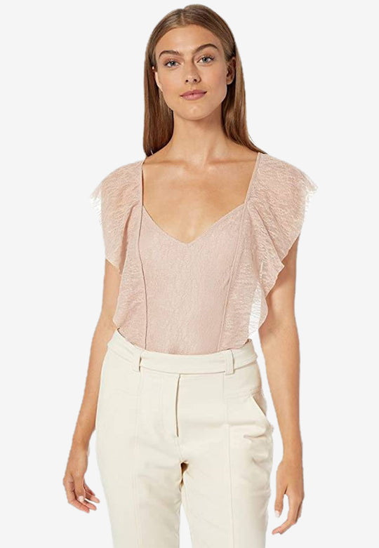 Open Back Lace Bodysuit
