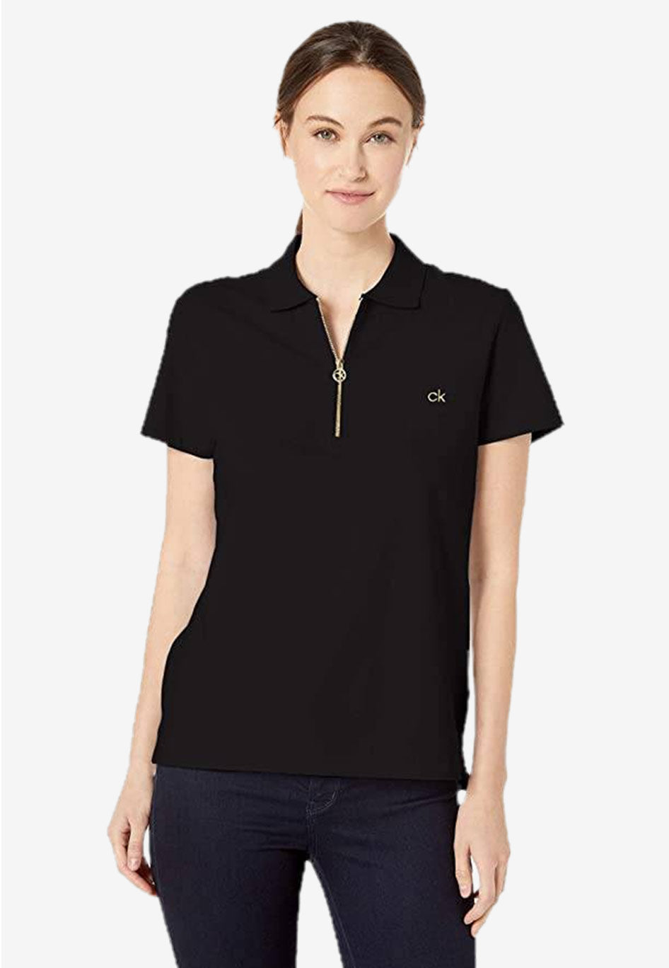 Nami Fit Zip Polo