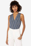 Surplice Knit Bodysuit