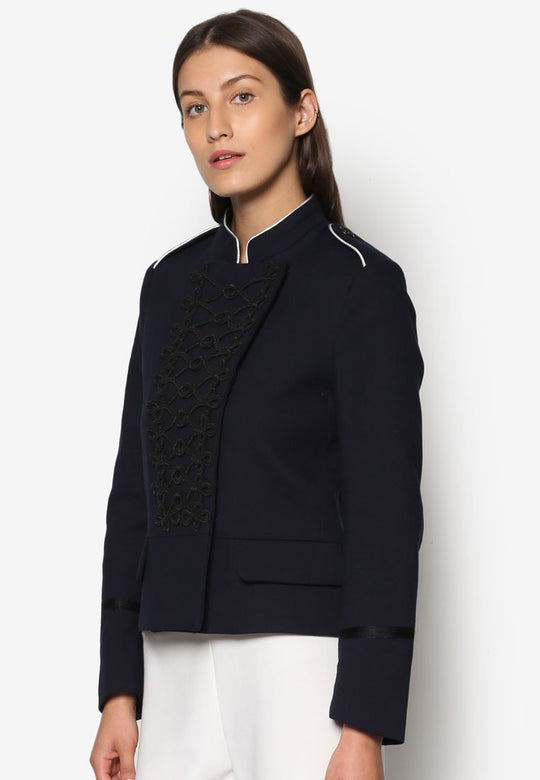 Velvet Trendy Blazer