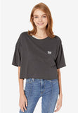 Modern Crest Cropped T-Shirt