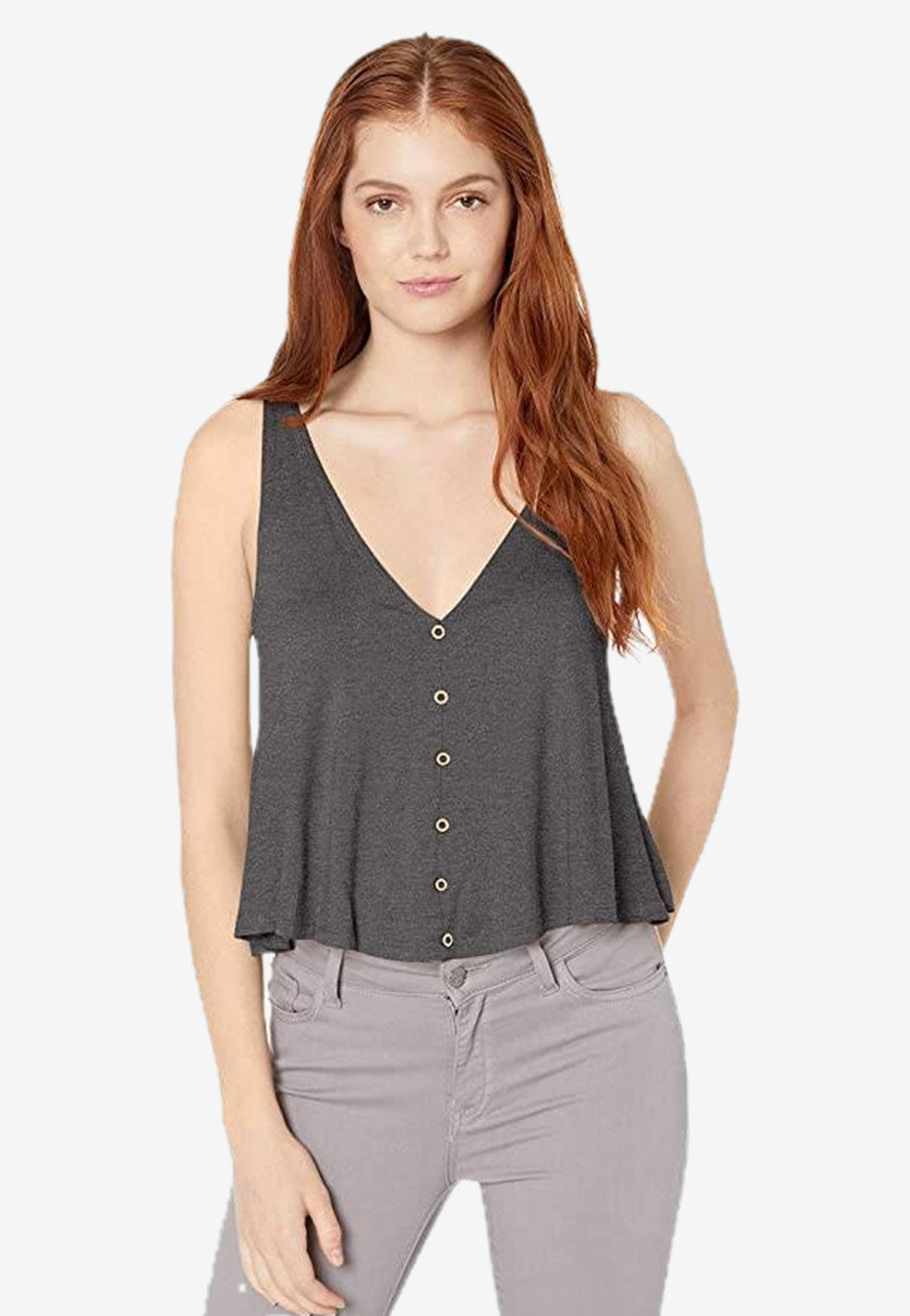 V-Neck Swing Tank