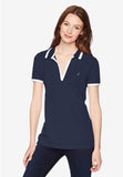 Nautica Open Neck Polo