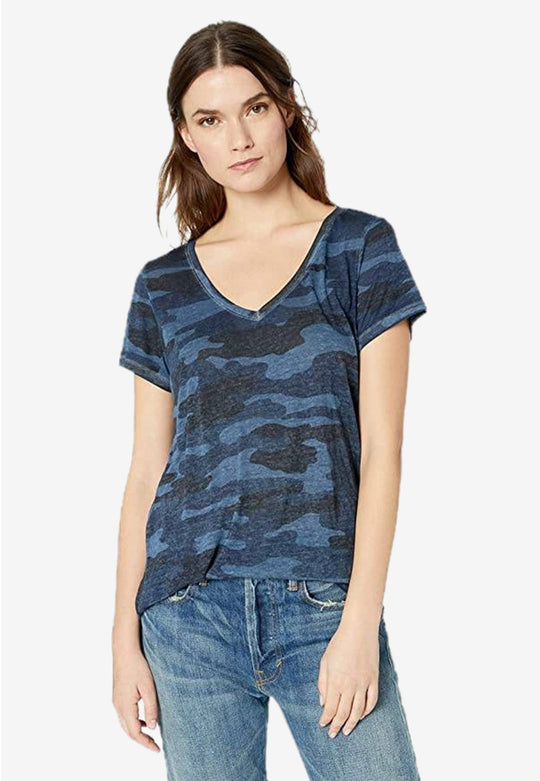 Camo Burnout T-Shirt