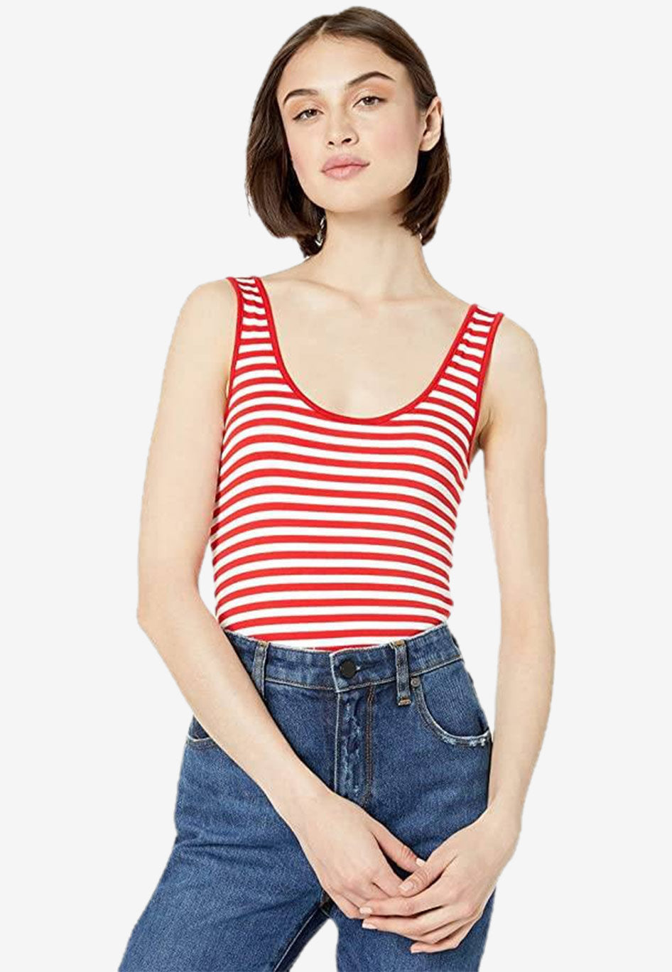 Costa Scoop Tank Bodysuit