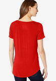 Women's Relaxed-Fit V-Neck T-Shirt-Boost Commerce Vertical Product Filter Demo