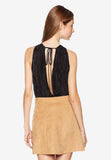 V-Neck Bodysuit W_Snap Closure