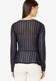 Cat Striped Lace Bodysuit