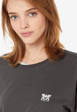Modern Crest Cropped T-Shirt