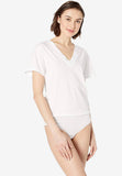 Luxe Short V-Neck Bodysuit