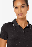 Printed Polka Dot Polo
