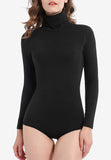 Turtleneck Long Sleeve Black Bodysuit-Boost Commerce Vertical Product Filter Demo